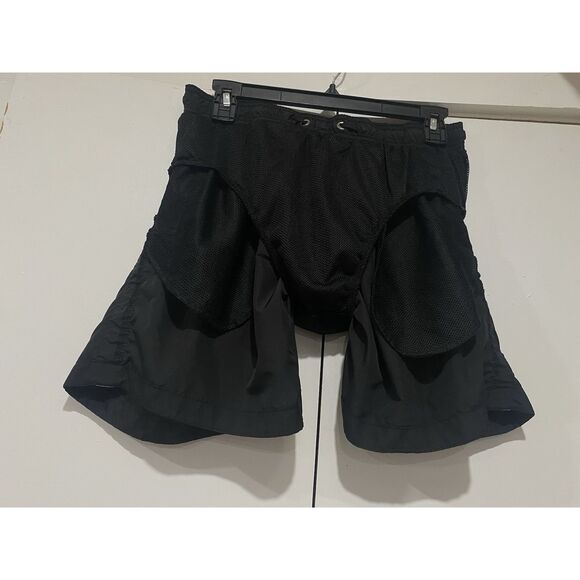 H&M Black & White NVRMND Swim Trunks Men’s Medium Repeat Board Shorts Beach - Picture 7 of 10